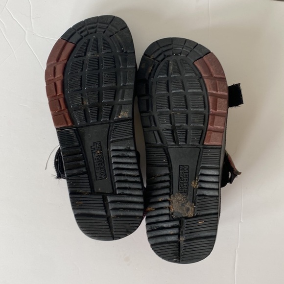 Vintage retro Merrell men's size 9 tribal print fabric velcro sandals - Picture 11 of 11